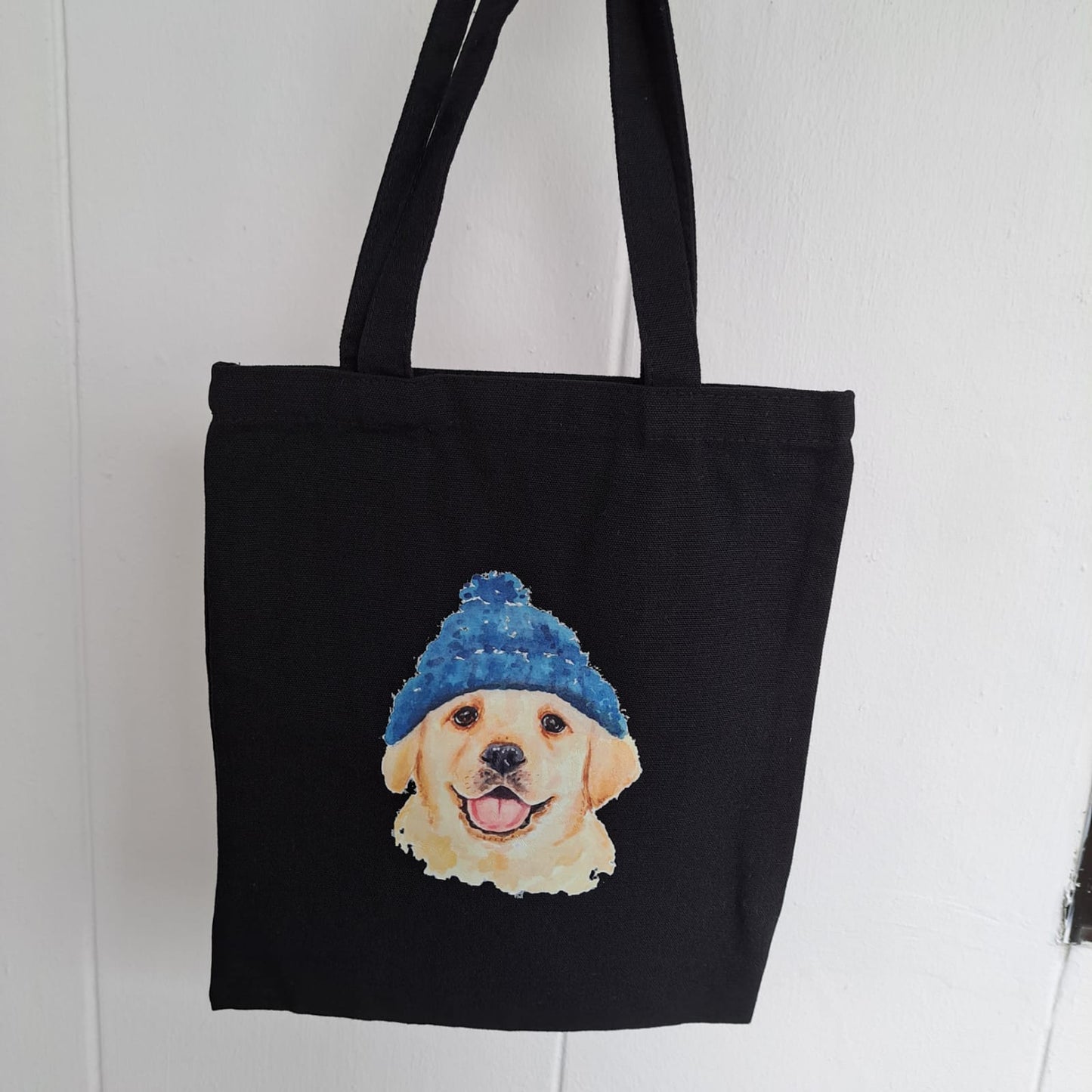 Canvas Tote Bag | Dog Design